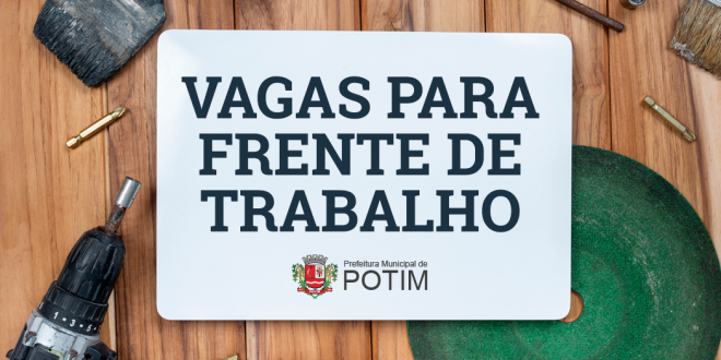 Vagas para Frente de Trabalho